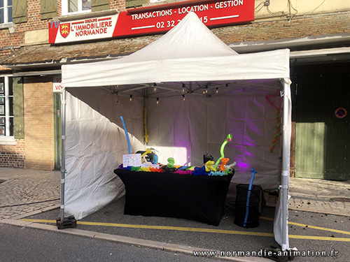animation mardi gras carnaval hallowen kermesse normandie ballon